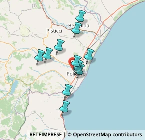 Mappa Viale Matera, 75025 Policoro MT, Italia (11.59455)