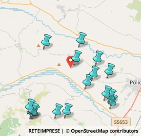 Mappa SP Policoro, 75025 Policoro MT, Italia (5.17625)