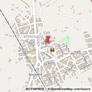 Mappa Via Eugenio Perrone, 24, 73010 Sternatia, Lecce (Puglia)