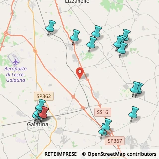 Mappa Via Marrella, 73010 Sternatia LE, Italia (6.218)