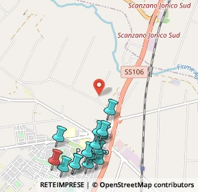 Mappa Via Francesco Quinto, 75025 Policoro MT, Italia (1.41867)