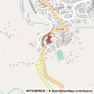 Mappa Via manzoni 2, 08020 Sarule, Nuoro (Sardegna)