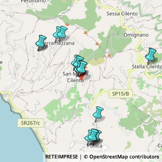 Mappa Via Marittima, 84070 San Mauro Cilento SA, Italia (2.3275)