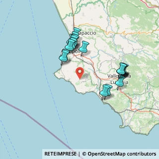 Mappa Via Salita Serra 20 - località Casalsoprano, 84070 San Mauro Cilento SA, Italia (15.4465)