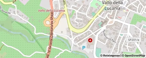 Mappa Vallo della Lucania