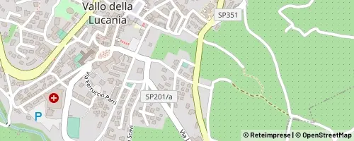 Mappa Vallo della Lucania