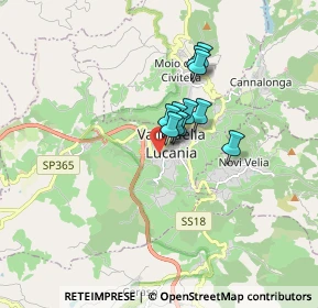 Mappa Via Valenzani, 84078 Vallo della Lucania SA, Italia (1.10455)