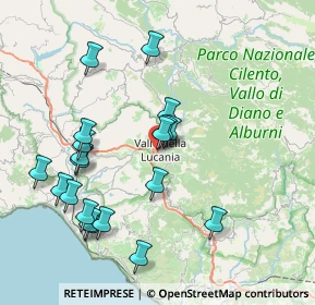 Mappa Via Valenzani, 84078 Vallo della Lucania SA, Italia (8.75)