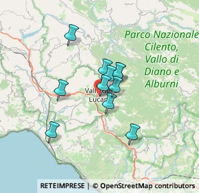 Mappa Via Valenzani, 84078 Vallo della Lucania SA, Italia (5.02727)
