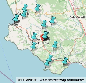 Mappa Via Valenzani, 84078 Vallo della Lucania SA, Italia (16.31)
