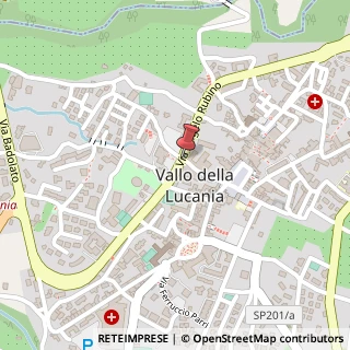 Mappa Via Angelo Rubino, 152, 84078 Vallo della Lucania, Salerno (Campania)