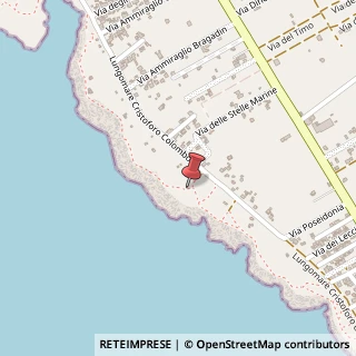 Mappa Via delle Stelle Marine, 14, 73048 Copertino, Lecce (Puglia)