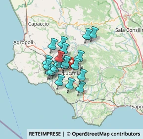 Mappa 84078 Vallo della Lucania SA, Italia (9.461)