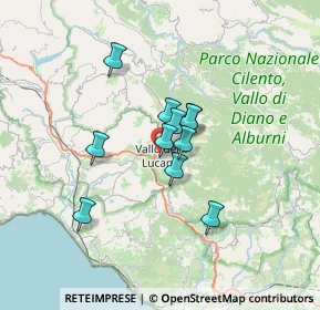 Mappa 84078 Vallo della Lucania SA, Italia (5.00818)