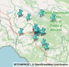 Mappa 84078 Vallo della Lucania SA, Italia (5.48813)