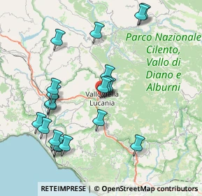Mappa 84078 Vallo della Lucania SA, Italia (8.8335)