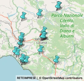 Mappa Piazza Vittorio Emanuele II, 84078 Vallo della Lucania SA, Italia (8.9585)