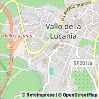 Map Vallo della Lucania