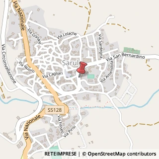 Mappa Via San Bernardino, 51, 08020 Sarule, Nuoro (Sardegna)