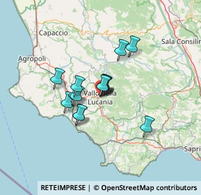 Mappa Via R. Stasi, 84078 Vallo della Lucania SA, Italia (9.55286)