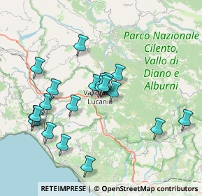 Mappa Via R. Stasi, 84078 Vallo della Lucania SA, Italia (7.6915)