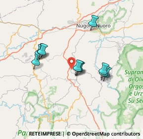 Mappa Località Badu Orgolesu, 08024 Mamoiada NU, Italia (6.50727)