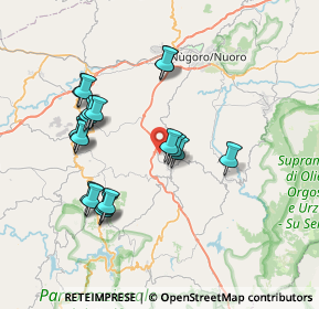 Mappa Località Badu Orgolesu, 08024 Mamoiada NU, Italia (7.75579)