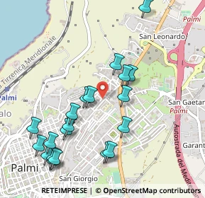 Mappa Via Galileo Ferraris, 89015 Palmi RC, Italia (0.6125)