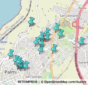 Mappa Via Galileo Ferraris, 89015 Palmi RC, Italia (0.563)