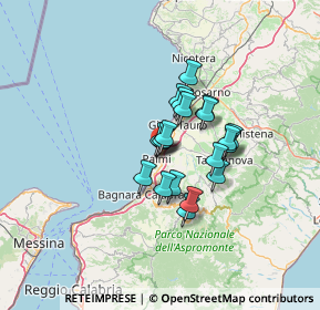 Mappa Via Galileo Ferraris, 89015 Palmi RC, Italia (9.6795)