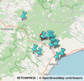 Mappa Vico 4' Magenta, 89045 Mammola RC, Italia (5.93)