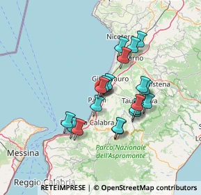 Mappa Via Aspromonte, 89015 Palmi RC, Italia (12.68684)