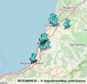 Mappa Via Aspromonte, 89015 Palmi RC, Italia (5.92421)