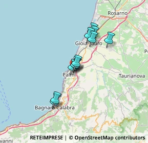 Mappa Via Aspromonte, 89015 Palmi RC, Italia (5.63909)