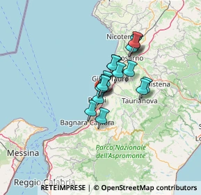 Mappa Contrada Terralunga, 89015 Palmi RC, Italia (9.27556)