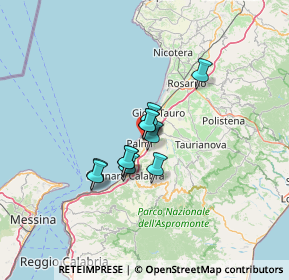 Mappa Contrada Terralunga, 89015 Palmi RC, Italia (9.12455)