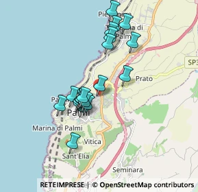 Mappa Via Giuseppe Guerrera, 89015 Palmi RC, Italia (1.6865)