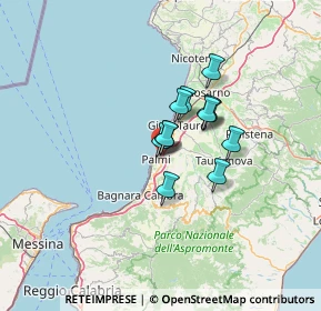 Mappa Via Giuseppe Guerrera, 89015 Palmi RC, Italia (8.7675)