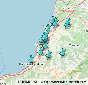 Mappa Contrada Chiusa, 89015 Palmi RC, Italia (5.58267)