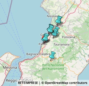 Mappa Via Colonia Agricola, 89015 Palmi RC, Italia (8.11846)