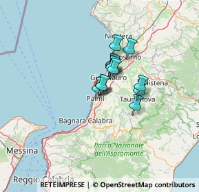 Mappa Via Colonia Agricola, 89015 Palmi RC, Italia (8.44)