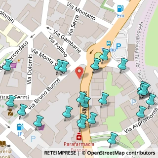 Mappa Piazzale Trodio, 89015 Palmi RC, Italia (0.08333)