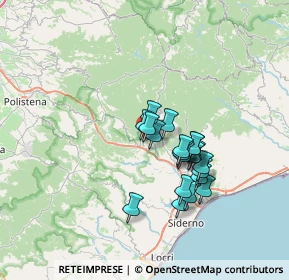 Mappa Vico III Cirillo, 89045 Mammola RC, Italia (6.045)