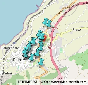 Mappa Via Antonio Altomonte, 89015 Palmi RC, Italia (0.837)