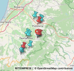 Mappa Via Antonio Vivaldi, 89022 Cittanova RC, Italia (6.01538)