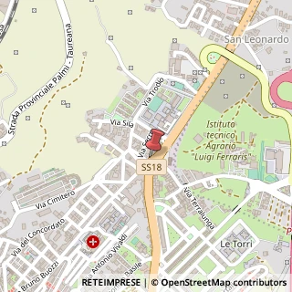 Mappa Piazzale trodio 9, 89015 Palmi, Reggio di Calabria (Calabria)