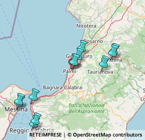 Mappa Via Francesco Antonio Barone, 89015 Palmi RC, Italia (18.68)