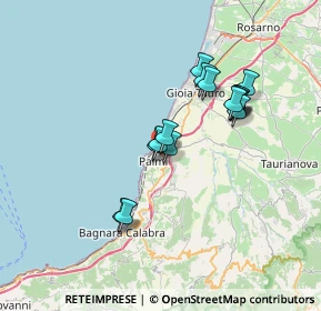 Mappa Viale Bruno Buozzi, 89015 Palmi RC, Italia (6.64375)