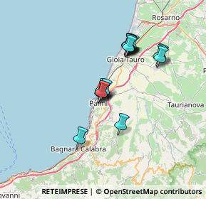 Mappa Viale Bruno Buozzi, 89015 Palmi RC, Italia (6.42353)