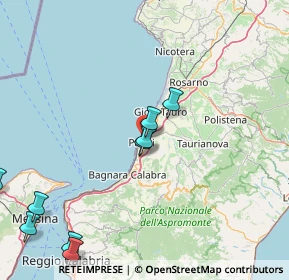 Mappa Via Bruno Buozzi, 89015 Palmi RC, Italia (25.27909)